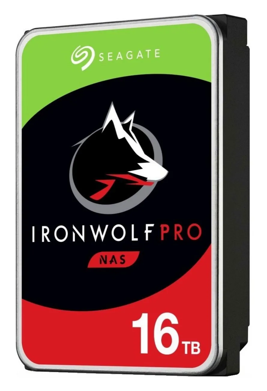 Seagate IronWolf Pro 3.5", 16TB, 7200 RPM, 256 MB, 300 WRL - hard drive (NAS) Seagate IronWolf Pro 3.5", 16TB, 7200 RPM, 256 MB, 300 WRL - hard drive (NAS)