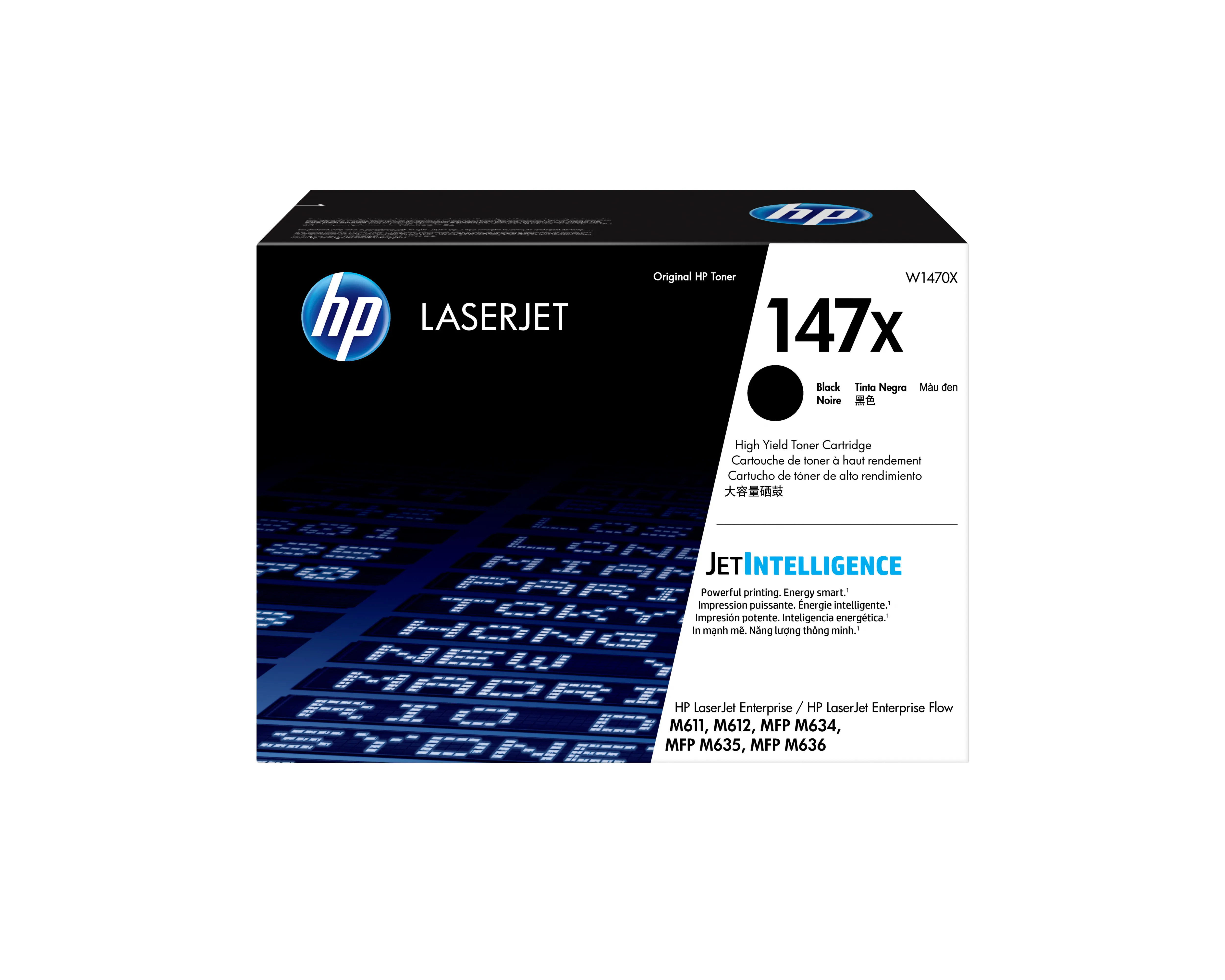HP 147X H&ouml;g kapacitet lasertoner, svart