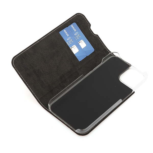 Wave Book Case, iPhone 14 -suojakotelo, Ruusukulta