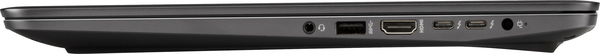 HP 15.6" ZBook Studio G4, 512GB, NVIDIA Quadro M1200 4GB, Win 10 Pro - kannettava, harmaa