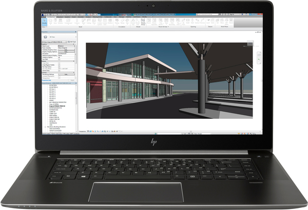 HP 15.6" ZBook Studio G4, 512GB, NVIDIA Quadro M1200 4GB, Win 10 Pro - kannettava, harmaa