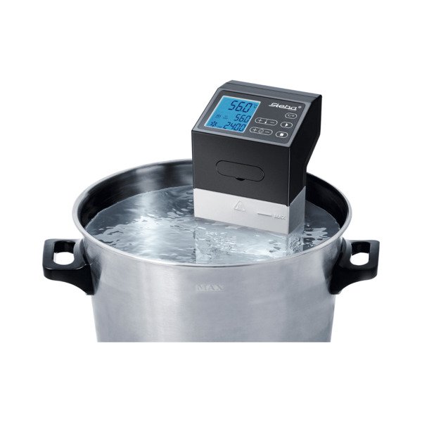 Steba SV 100 Professional Sous vide -kypsennin, 1500 W, 30 L, Ruostumaton ter&auml;s / Musta