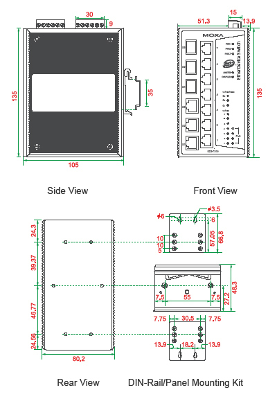 Moxa EDS-P510-T