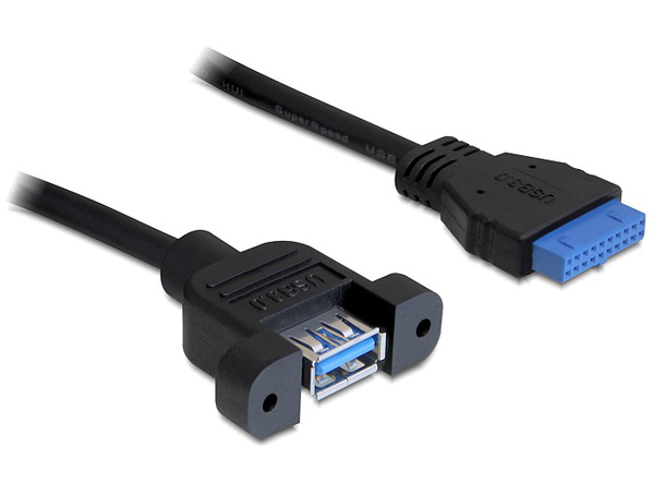 Delock Kabel USB 3.0 Pin Header Buchse &gt; 1 x USB 3.0-A Buchse