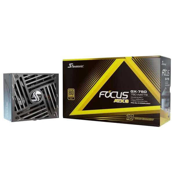 Seasonic FOCUS GX 750W - n&auml;taggregat, 80 Plus Gold
