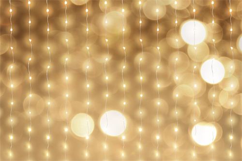 Curtain lights, 120x120 cm, 4m, adapter,240LED, WW