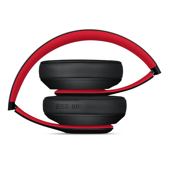Beats Studio3 Wireless over-ear-h&ouml;rlurar &ndash; Beats Decade Collection &ndash; Utmana med svart-r&ouml;tt