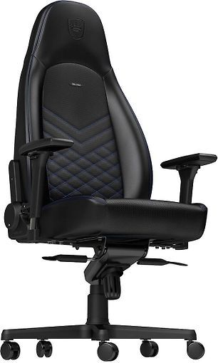 Noblechairs ICON - spelstol, svart/bl&aring;