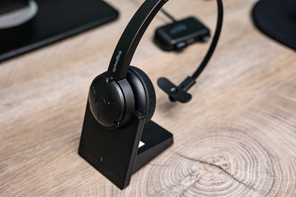 SpeedLink SONA PRO Bluetooth USB - tr&aring;dl&ouml;st headset