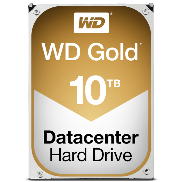 Western Digital 10TB Gold, 3,5", SATA, 7200rpm, 256MB - HDD