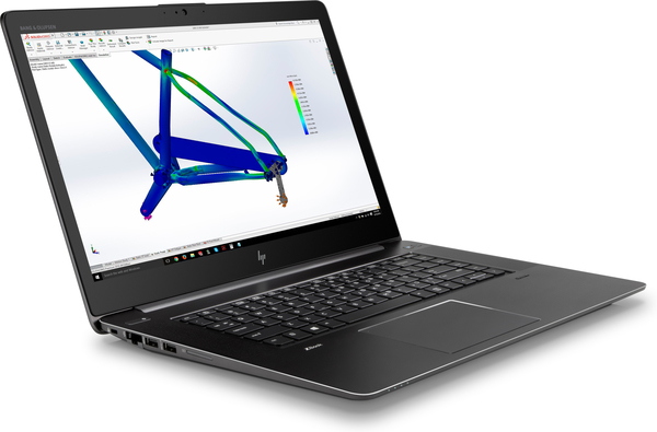 HP 15.6" ZBook Studio G4, 512GB, NVIDIA Quadro M1200 4GB, Win 10 Pro - Notebook, Grey