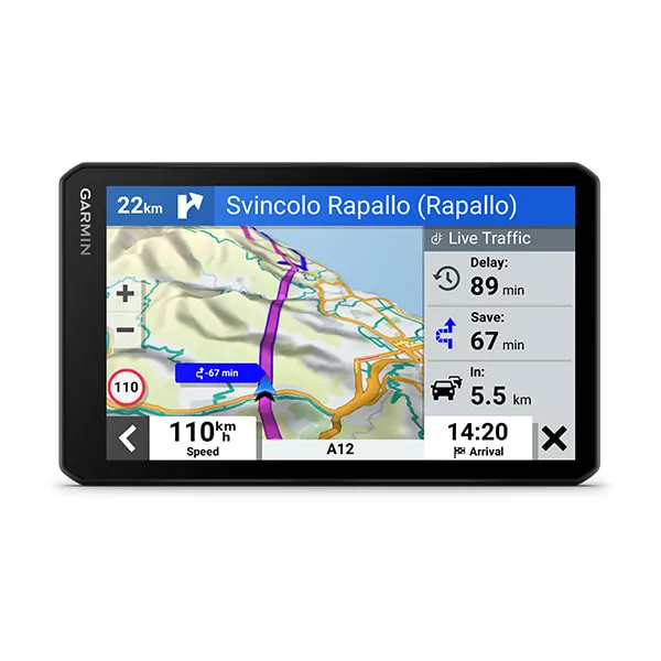 Garmin DriveCam 76, 7&quot; -autonavigaattori ja autokamera (Eurooppa ja Etel&auml;-Afriikka)
