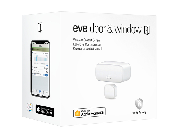 EVE - Door &amp; Window, Wireless Contact Sensor (2020) HomeKit