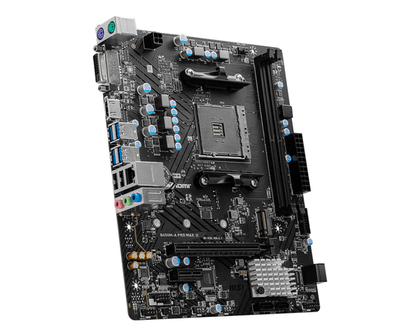 MSI B450M-A PRO MAX II mATX-emolevy