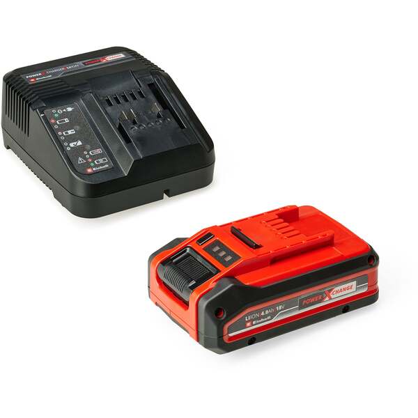 EINHELL Power X-Change &ndash; batteridriven slagborrmaskin 18 V, TE-HD, inkl. batteri 4,0 Ah och laddare