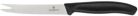 Victorinox Swiss Classic juusto- ja makkaraveitsi 11 cm (Musta)