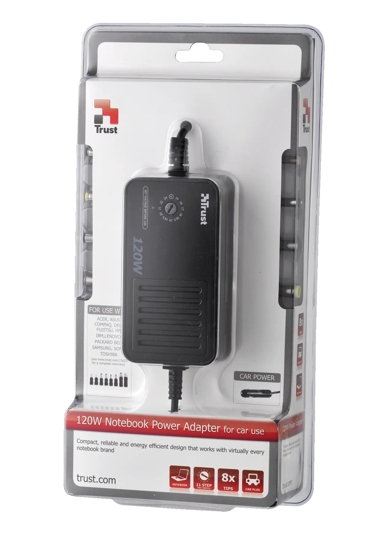 Trust 120W Notebook Adapter For Car