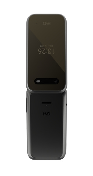 HMD 2660 Flip -puhelin, Musta