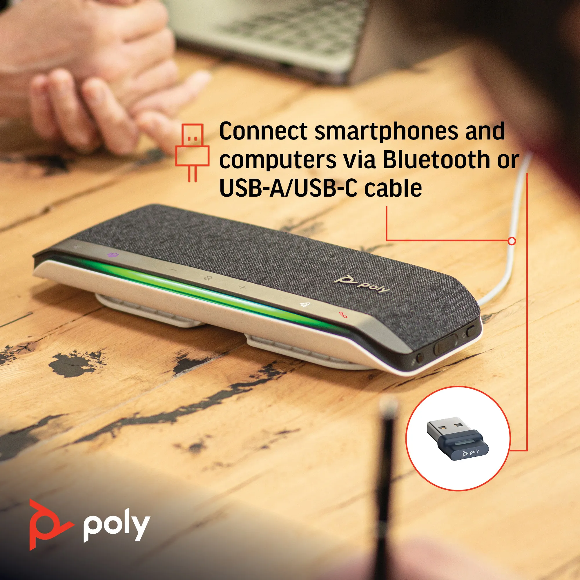 POLY SYNC 40+ SY40-M USB-A/BT600