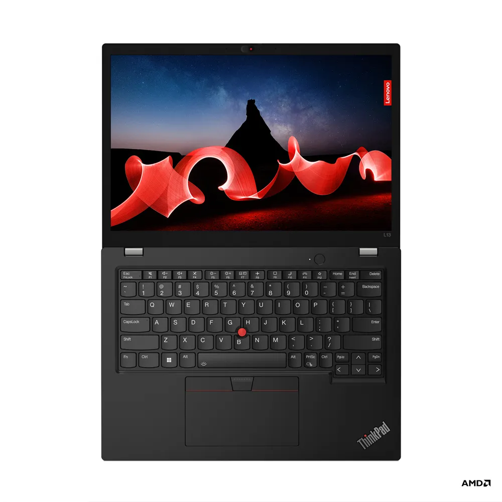 Lenovo ThinkPad L13 13.3&quot; 7530U, 16 Gt, 256 Gt SSD, Win 11 Pro -kannettava, Musta