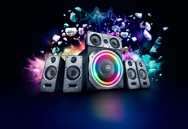 Trust GXT 698 Torro RGB-Illuminated 5.1 Speaker Set