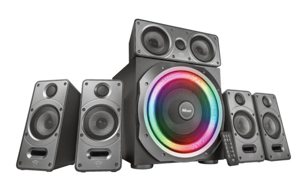 Trust GXT 698 Torro RGB-Illuminated 5.1 Speaker Set