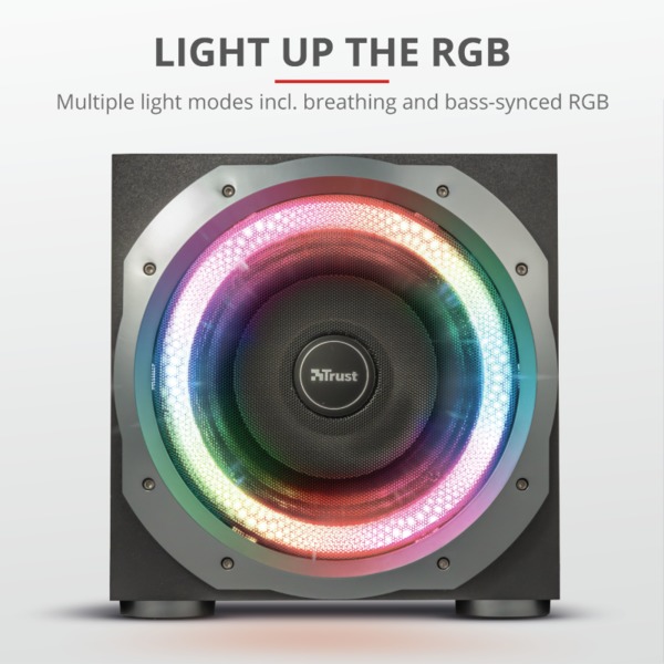 Trust GXT 698 Torro RGB-Illuminated 5.1 Speaker Set