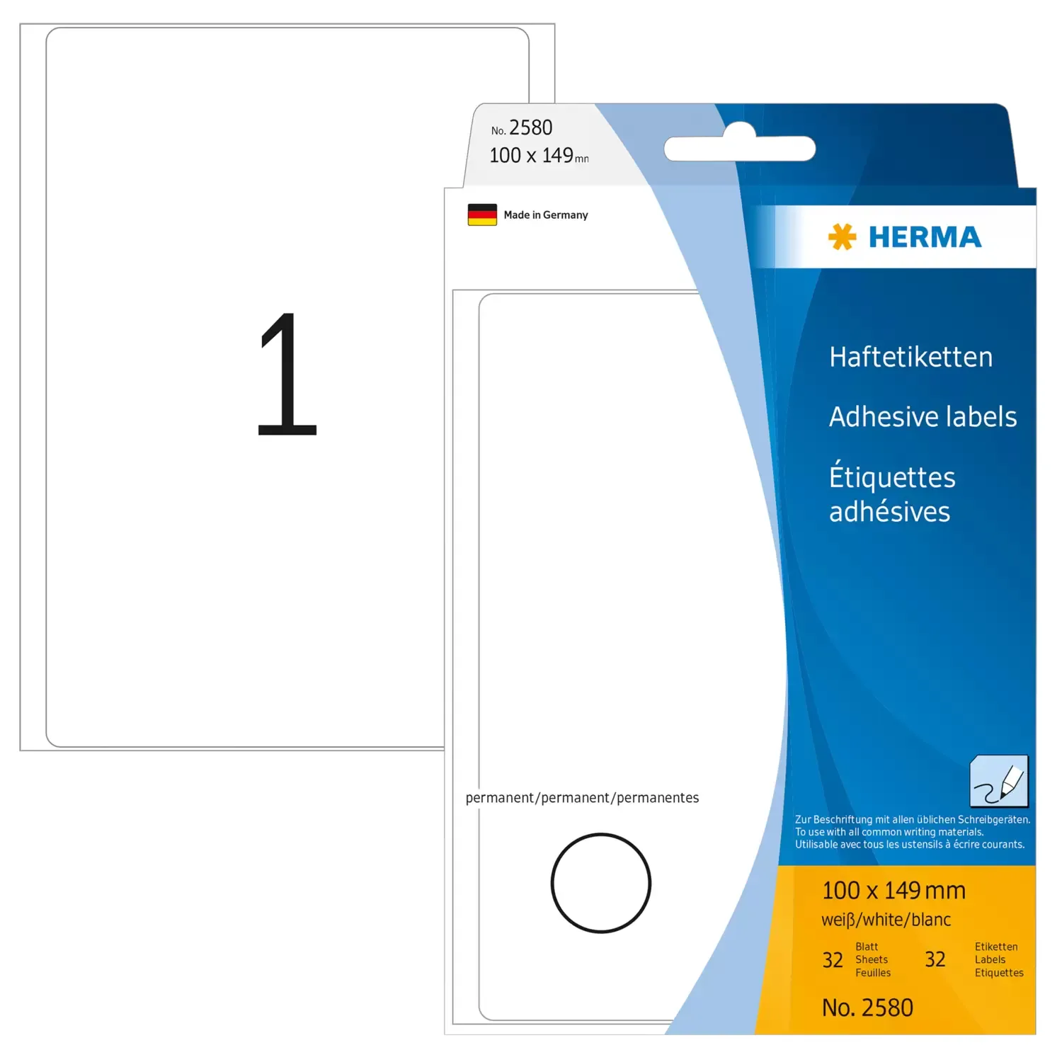 Herma label manual 100x149 white (32)