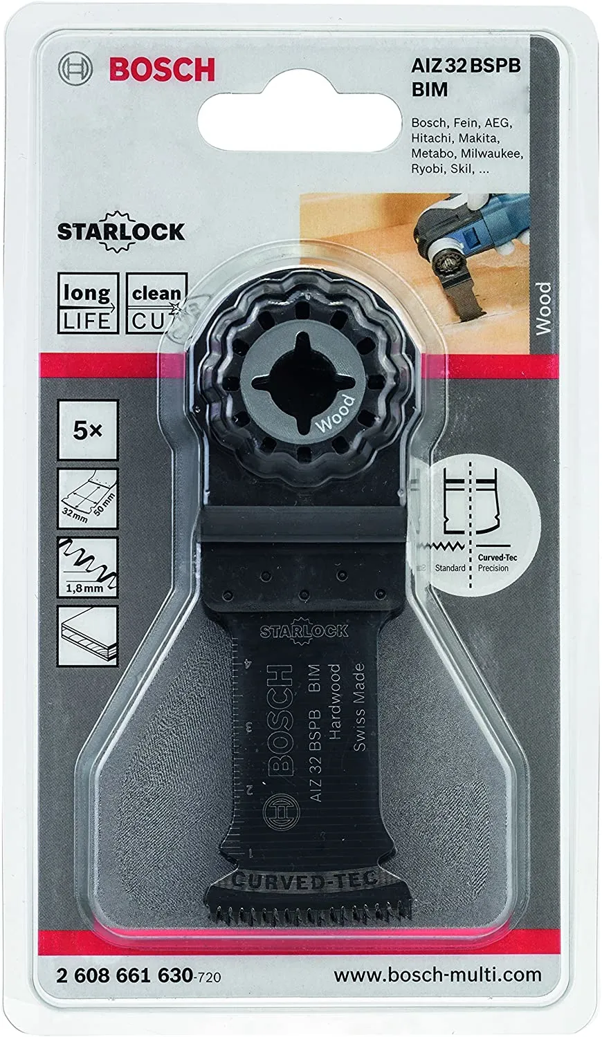 Bosch Starlock AIZ 32 BSPB Dybdesk&aelig;ringssavklinge Multiv&aelig;rkt&oslash;j