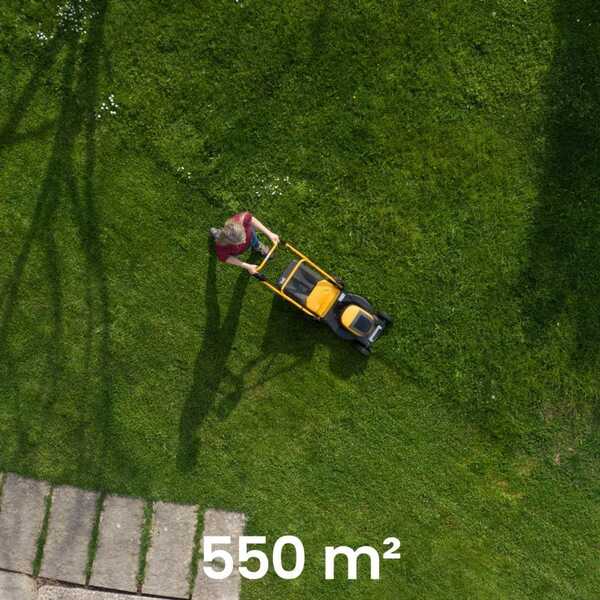 STIGA Collector 48 S AE Kit Itsevet&auml;v&auml; akkuruohonleikkuri 48 V 5 Ah 460 mm