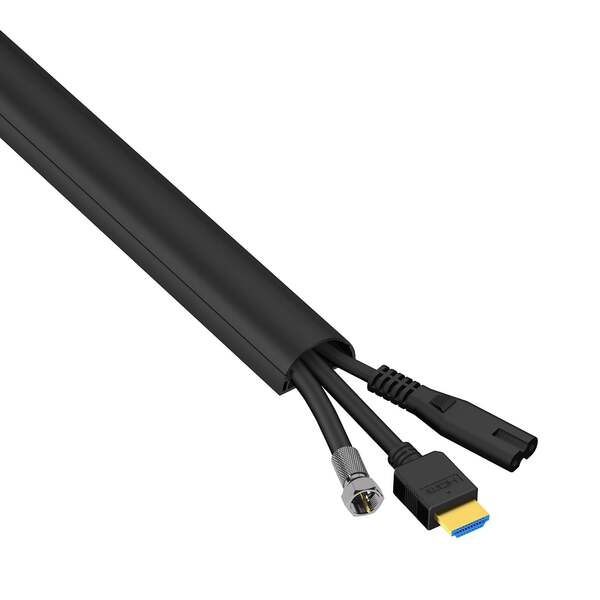D-LINE Trunking Kit 30x15 3x1.0m - Johtokouru, Musta