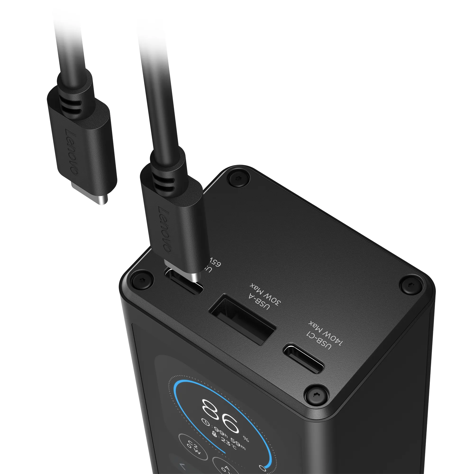 Lenovo 140W Smart Laptop, 20000mAh, PD 140W -varavirtal&auml;hde, musta