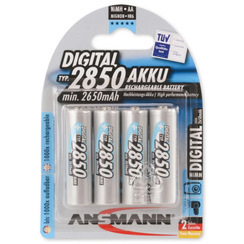 Mignon AA - 1.2 V, 4pcs