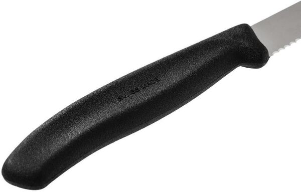 Victorinox Swiss Classic Cheese and Sausage Knife 11 cm (Black)