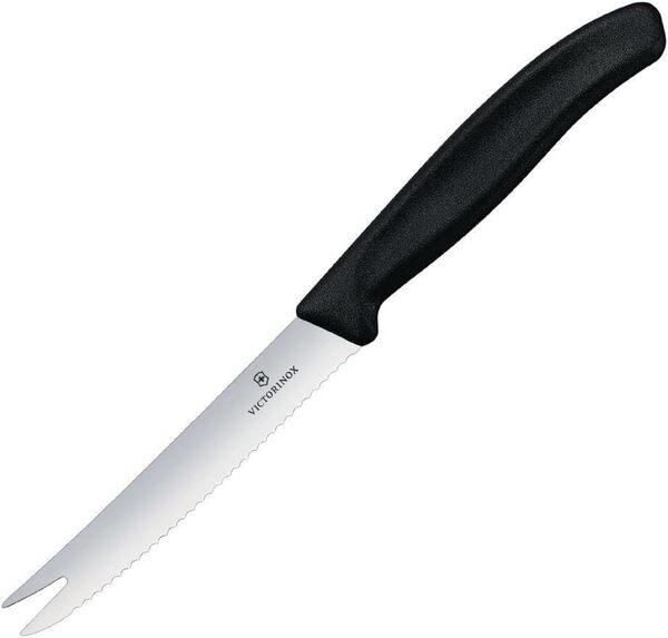 Victorinox Swiss Classic Cheese and Sausage Knife 11 cm (Black)