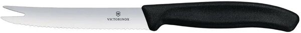 Victorinox Swiss Classic Cheese and Sausage Knife 11 cm (Black)