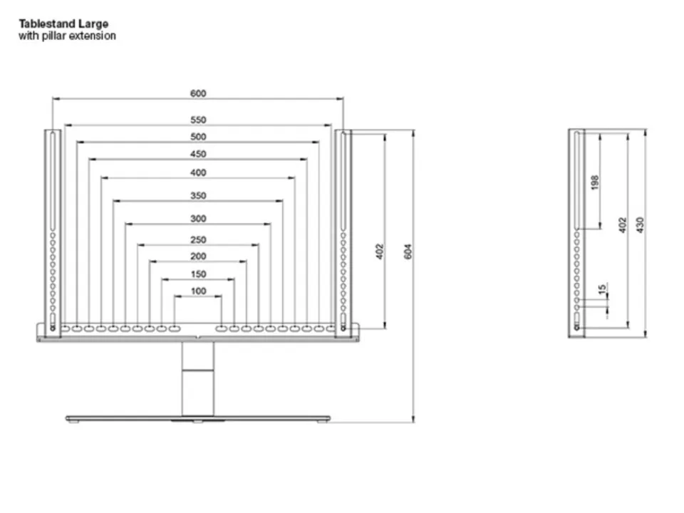 MB VESA EXTENDER KIT TURN&amp;MOTORIZED TS