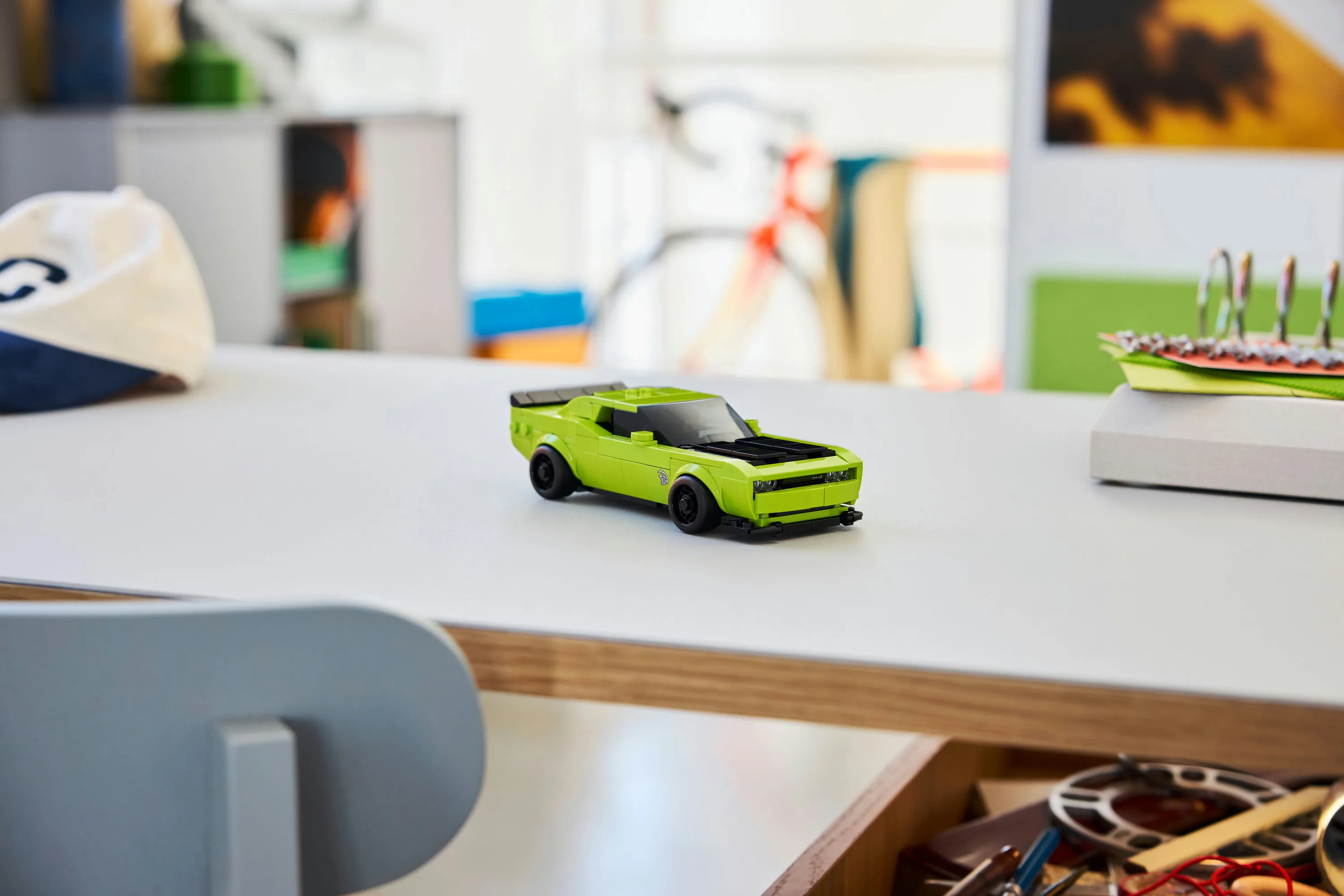 LEGO Speed Champions Dodge Challenger SRT Hellcat urheiluauto 77237 LEGO Speed Champions Dodge Challenger SRT Hellcat urheiluauto 77237