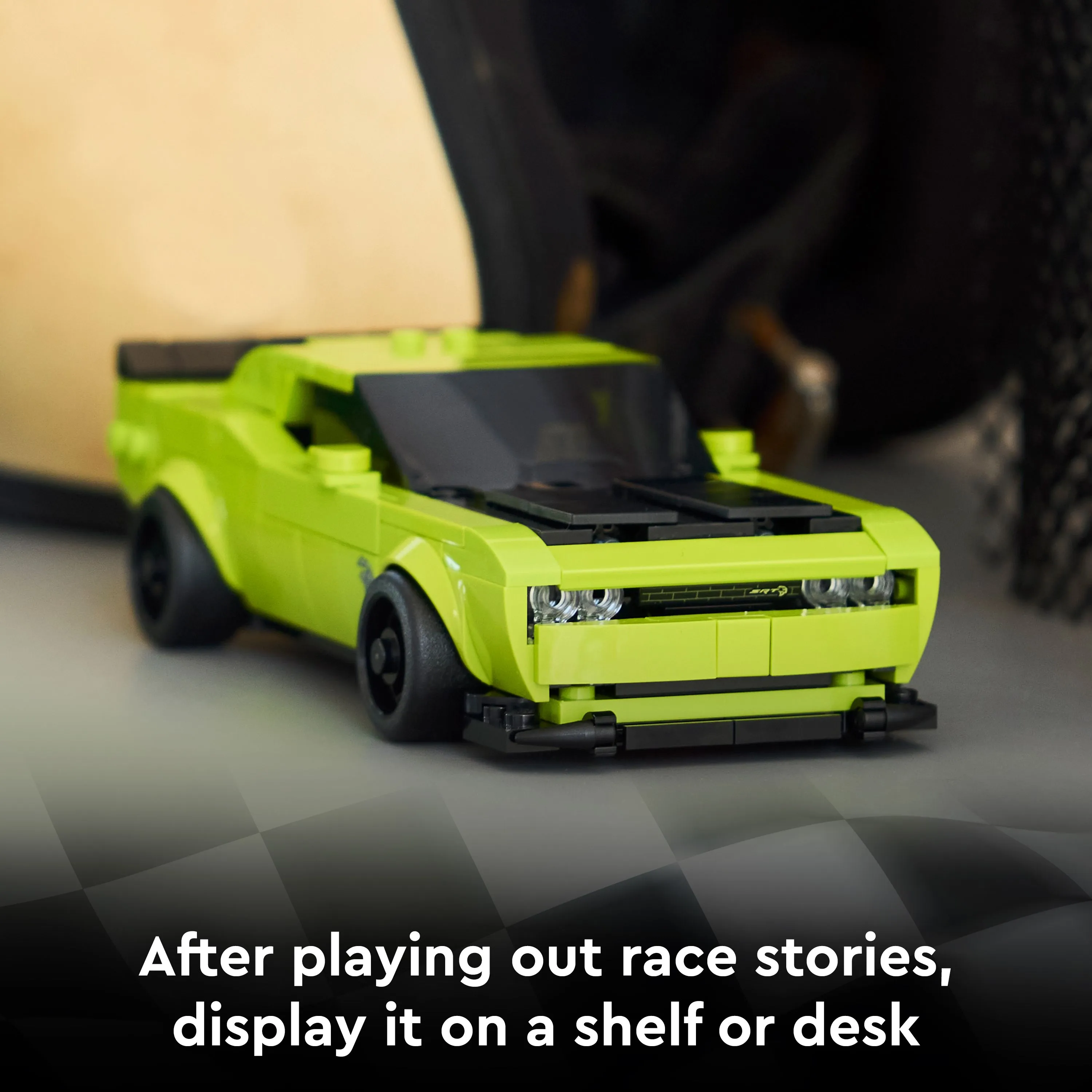 LEGO Speed Champions Dodge Challenger SRT Hellcat urheiluauto 77237 LEGO Speed Champions Dodge Challenger SRT Hellcat urheiluauto 77237
