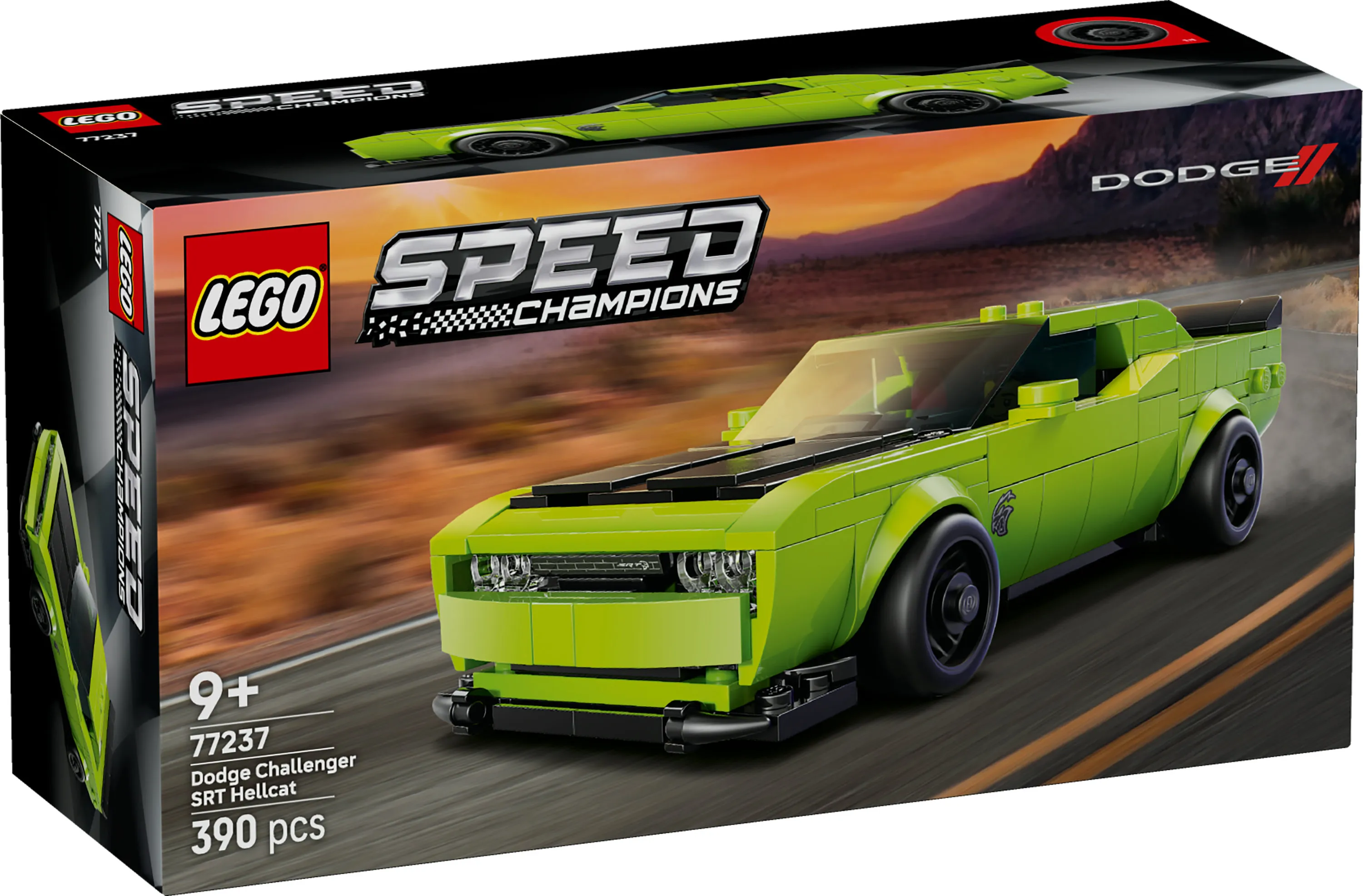 LEGO Speed Champions Dodge Challenger SRT Hellcat urheiluauto 77237 LEGO Speed Champions Dodge Challenger SRT Hellcat urheiluauto 77237
