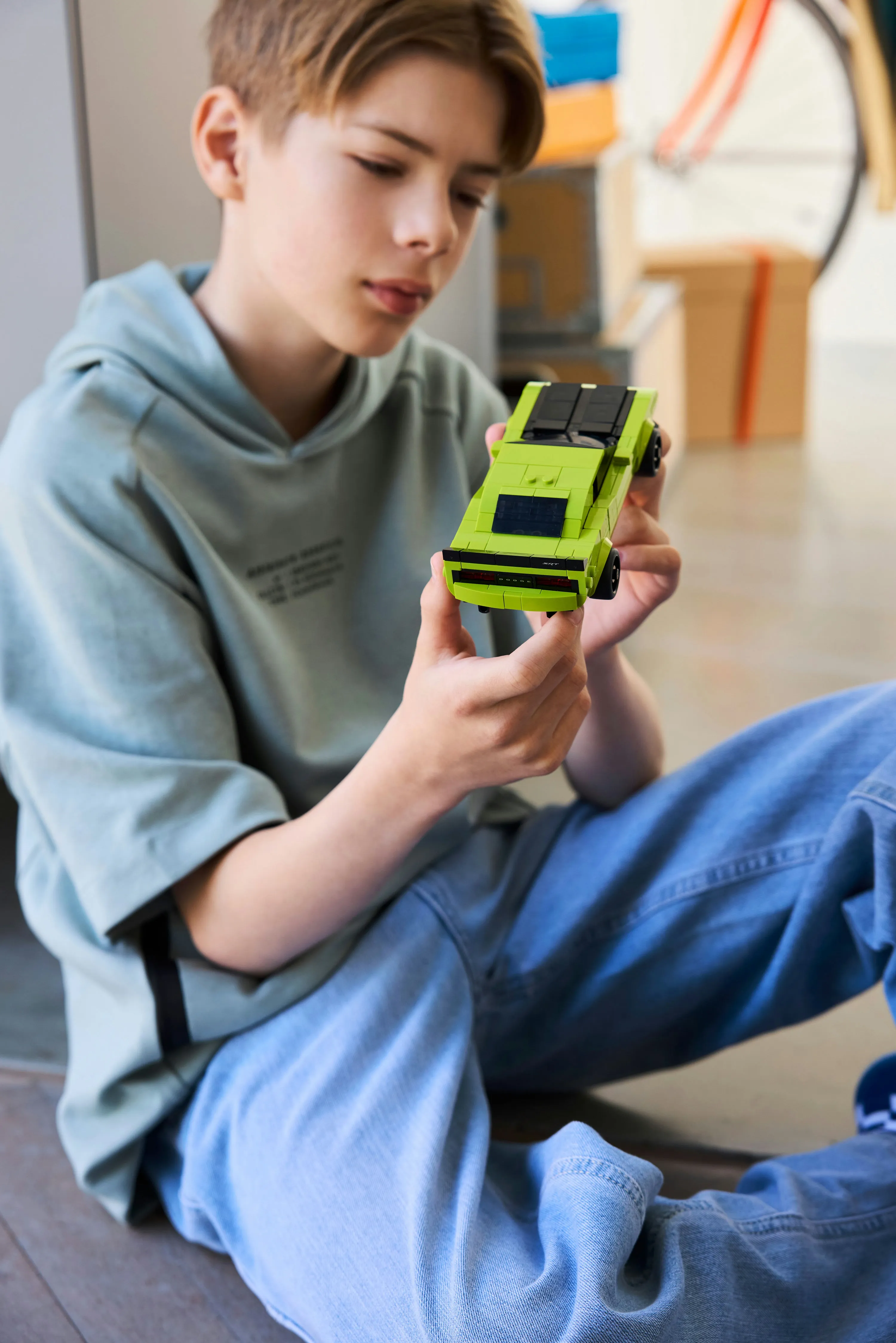 LEGO Speed Champions Dodge Challenger SRT Hellcat urheiluauto 77237 LEGO Speed Champions Dodge Challenger SRT Hellcat urheiluauto 77237