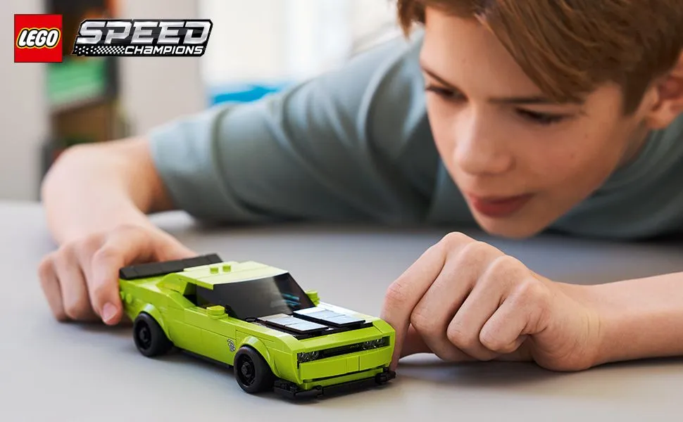 LEGO Speed Champions Dodge Challenger SRT Hellcat urheiluauto 77237 LEGO Speed Champions Dodge Challenger SRT Hellcat urheiluauto 77237
