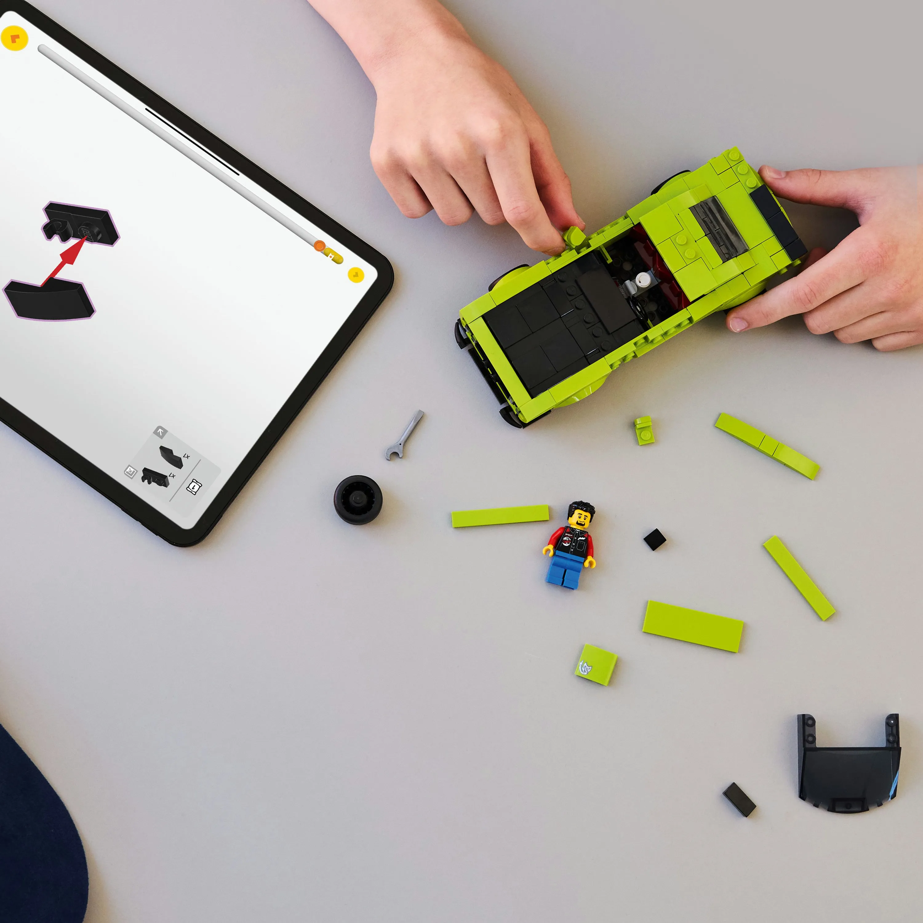 LEGO Speed Champions Dodge Challenger SRT Hellcat urheiluauto 77237 LEGO Speed Champions Dodge Challenger SRT Hellcat urheiluauto 77237