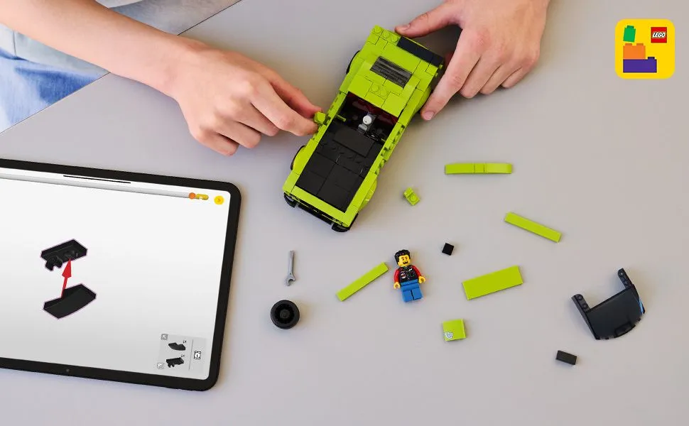 LEGO Speed Champions Dodge Challenger SRT Hellcat urheiluauto 77237 LEGO Speed Champions Dodge Challenger SRT Hellcat urheiluauto 77237