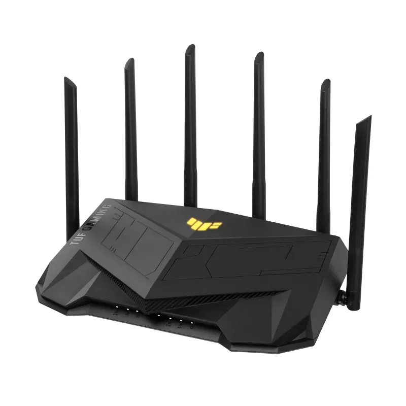 Asus TUF Gaming AX6000 Gaming Router, Wi-Fi 6, AX6000, Dual-band, with 2.5G WAN, Black