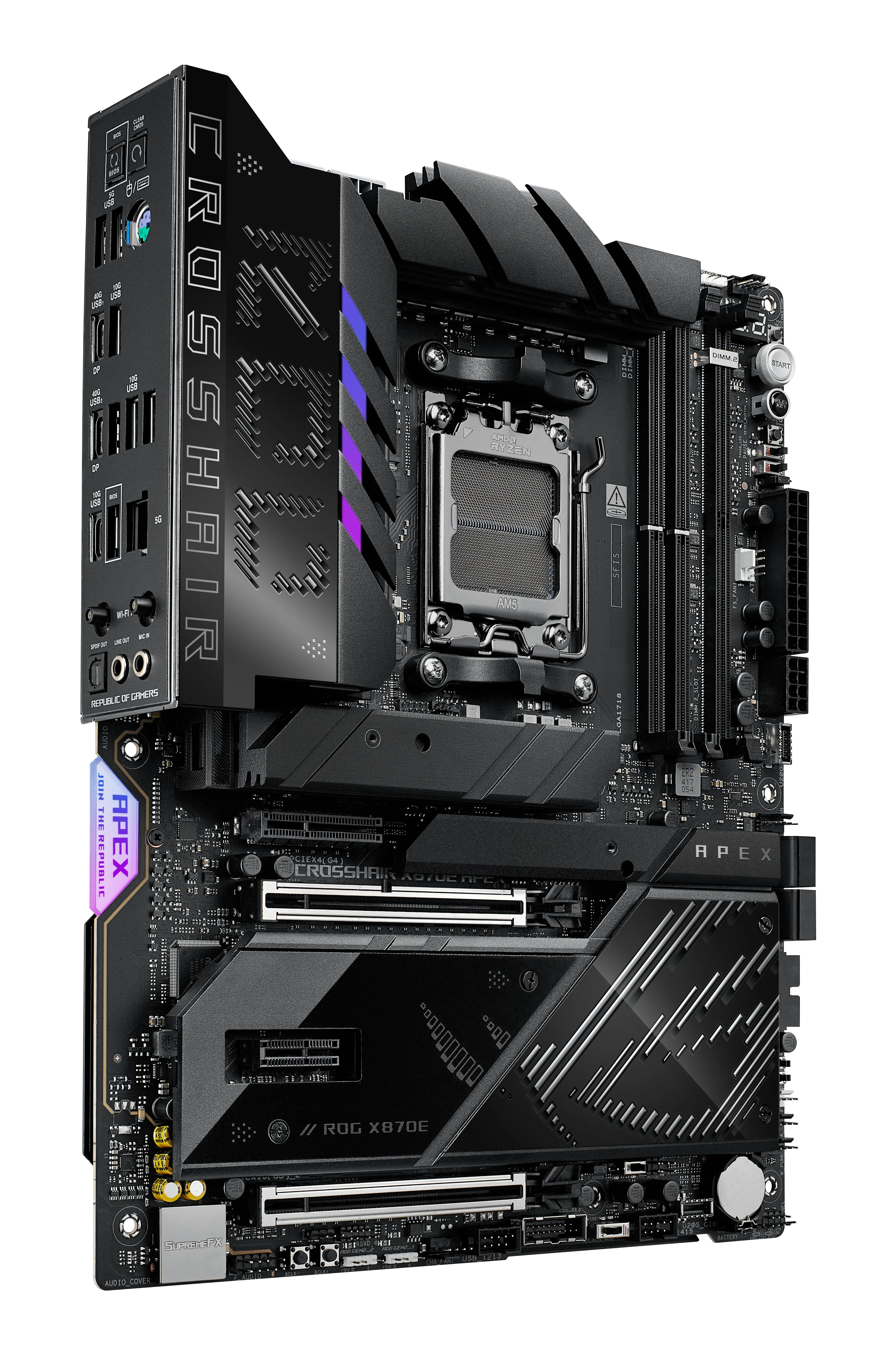 ASUS ROG CROSSHAIR X870E APEX AM5 MB 2xDDR5