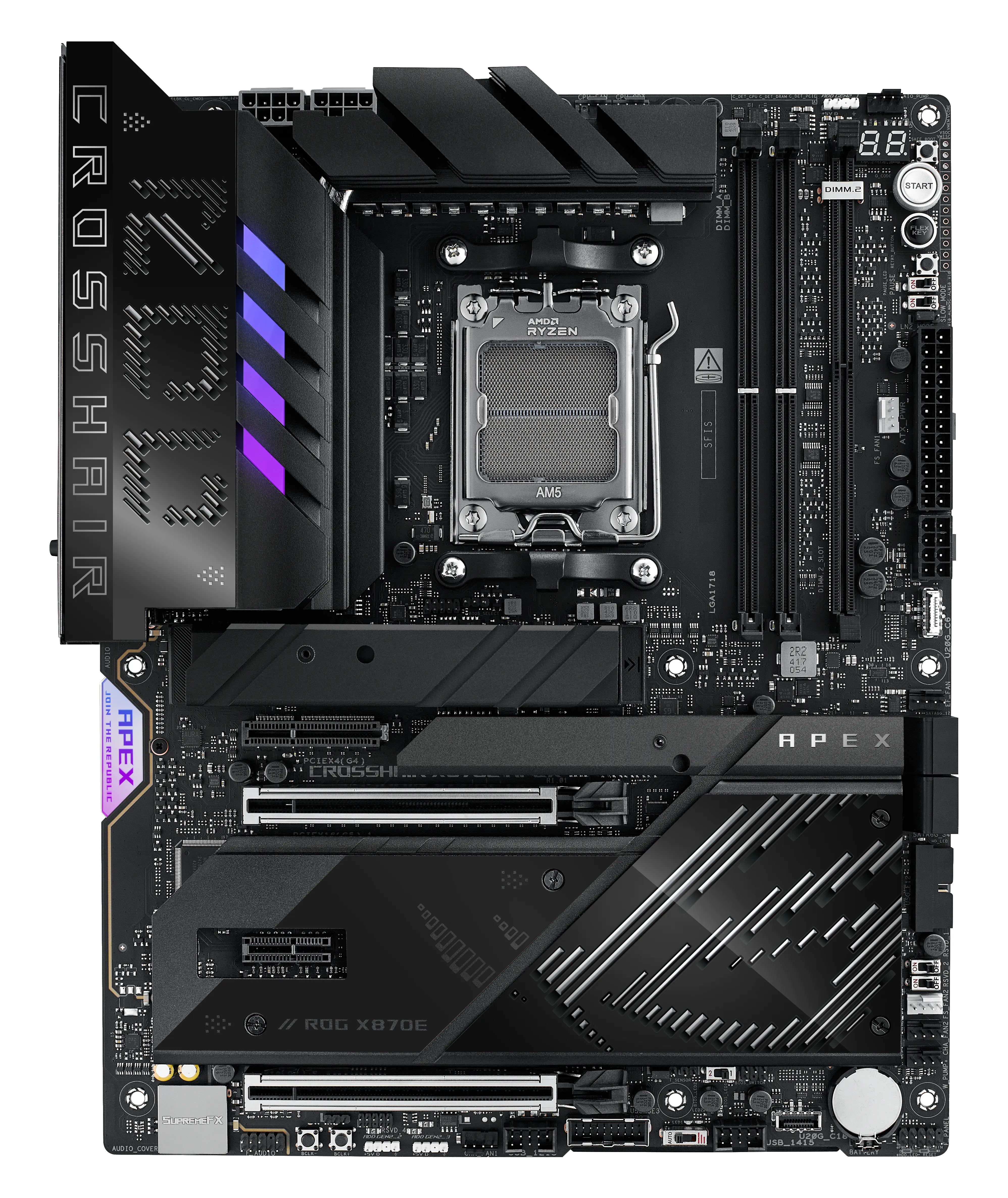 ASUS ROG CROSSHAIR X870E APEX AM5 MB 2xDDR5
