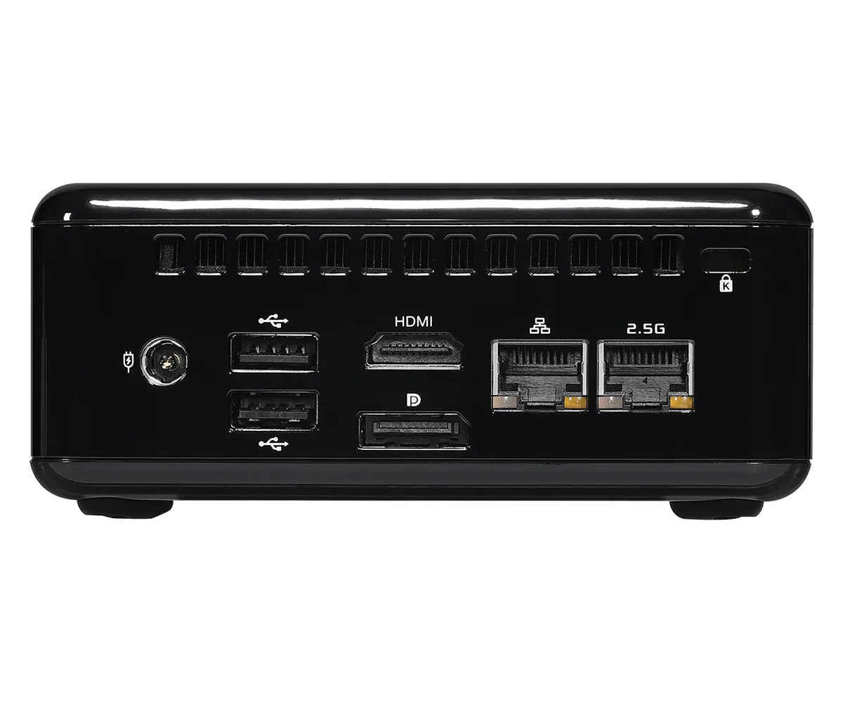 ASRock 4X4 BOX-5400U AMD Ryzen 3 5400U Mini PC Barebone, Black