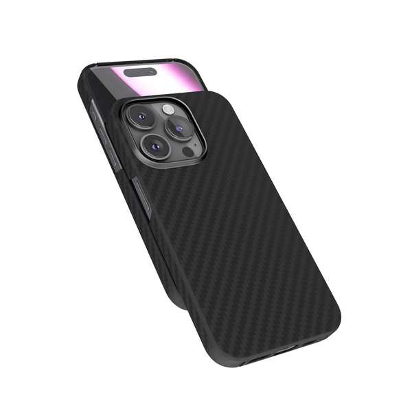 Epico Mag+ Carbon Case for iPhone 16 Pro Max - black