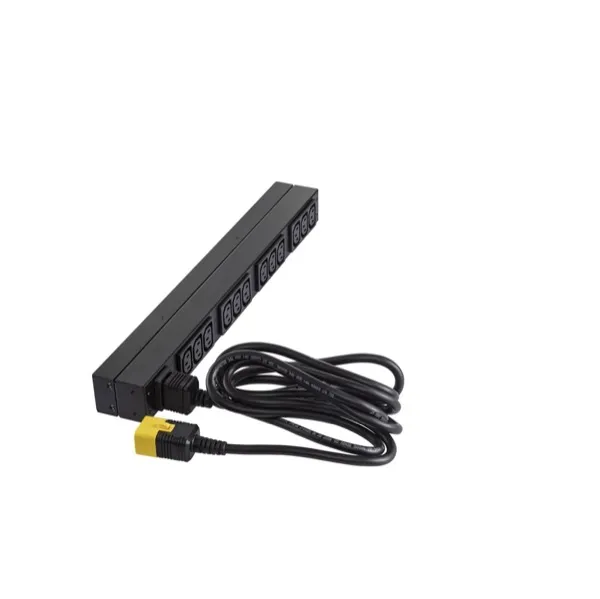 APC Rack PDU, Basic, 1U, 16A, 208/230V.  Input Connection: IEC-320 C20, Cord Length: 2.5 m. Output Connections: 12x IEC 320 C13